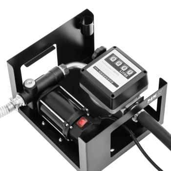  Pompa samozasysająca do paliwa oleju z licznikiem 72 l/min do 14 m 360 W - zdj. dodatkowe 2