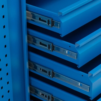  Szafa narzędziowa warsztatowa perforowana 7 szuflad 182 x 92 x 46 cm - zdj. dodatkowe 4