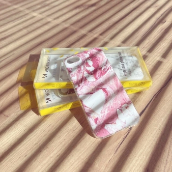  Marble żelowe etui pokrowiec marmur Xiaomi Mi 10 Lite różowy - zdj. dodatkowe 2