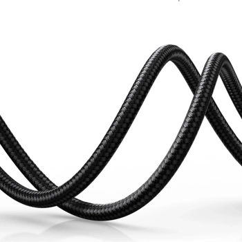  Kabel przewód audio AUX wtyczka prosta minijack 3.5 mm 1m czarny - zdj. dodatkowe 10