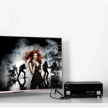  Kabel przewód audio mini jack 3.5 mm - 2 x jack 6.35mm 2m szary - zdj. dodatkowe 2