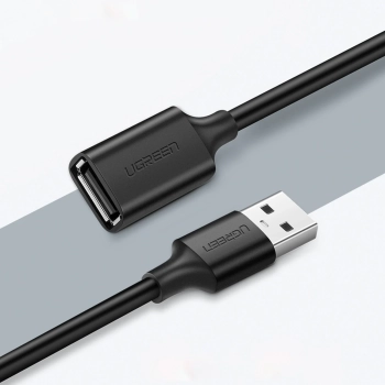  Przedłużacz kabla przewodu USB 2.0 480Mb/s 3m czarny - zdj. dodatkowe 2