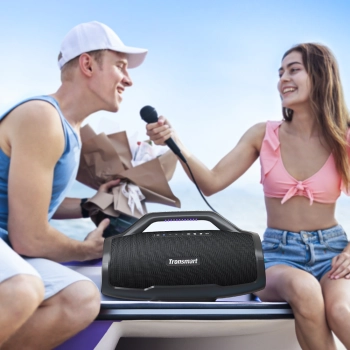  Przenośny głośnik imprezowy Bang Max 130W Bluetooth 5.3 IPX6 czarny - zdj. dodatkowe 8
