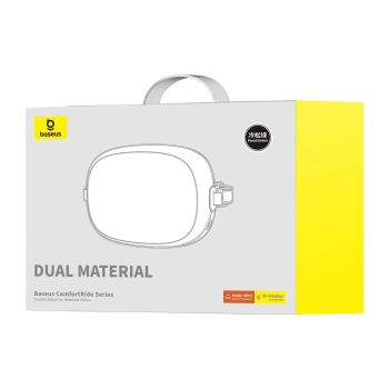  Poduszka na zagłówek samochodowy z 2 materiałami ComfortRide Series ciemnozielona - zdj. dodatkowe 4