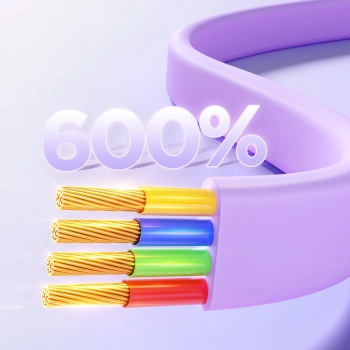  3w1 Kabel zwijany Colorful Series USB-A do USB-C / iPhone Lightning / microUSB 1m fioletowy - zdj. dodatkowe 6