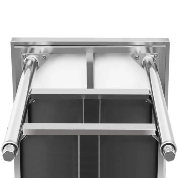  Stół blat roboczy centralny stalowy 2 półki 180 x 70 cm do 600 kg - zdj. dodatkowe 2