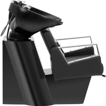  Myjka umywalka fryzjerska z fotelem Physa POMEZIA czarna - zdj. dodatkowe 3