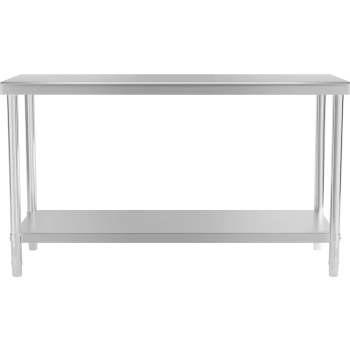  Stół blat roboczy centralny stalowy z półką 150 x 60 cm do 230 kg - zdj. dodatkowe 5