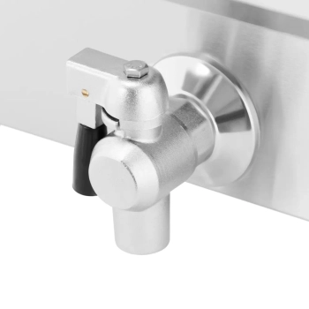  Frytownica elektryczna nastawna z kranem spustowym 230 V 3000 W 9 l - zdj. dodatkowe 3