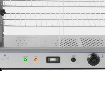  Witryna grzewcza ekspozycyjna do potraw 3 półki 1000 W - zdj. dodatkowe 2