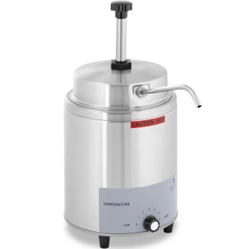  Podgrzewacz do sosów elektryczny z dyspenserem pompką 3.3 l 550 W - zdj. dodatkowe 1