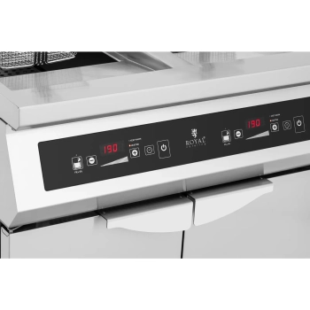  Frytownica indukcyjna podwójna z szafką 2 x 30 l 60-190 C 380 V 20000 W - zdj. dodatkowe 3