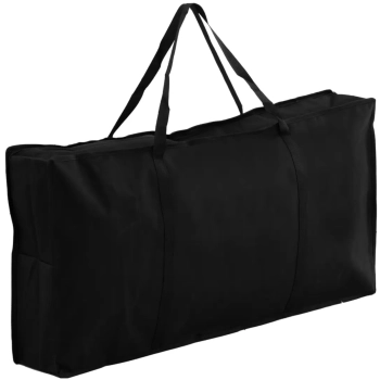  Biurko stolik do manicure kosmetyczny z pochłaniaczem pyłu składany na kółkach 90 x 43 x 73 cm czarny - zdj. dodatkowe 3