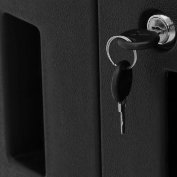  Wózek hotelowy serwisowy do sprzątania na klucz 2 worki 162 x 60 x 127 cm - zdj. dodatkowe 2