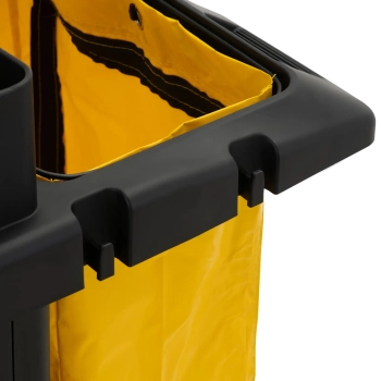  Wózek hotelowy serwisowy do sprzątania na klucz 2 worki 162 x 60 x 127 cm - zdj. dodatkowe 4