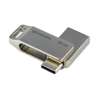  Pendrive pamięć Goodram 16GB USB 3.2 Gen 1 USB / USB-C OTG ODA3 srebrny - zdj. dodatkowe 3
