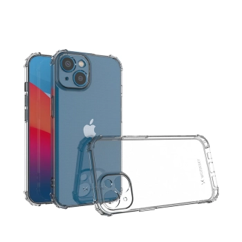  Etui pancerny pokrowiec na iPhone 14 Plus Anti Shock przezroczyste - zdj. dodatkowe 3
