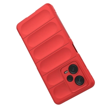  Etui elastyczny pokrowiec do Xiaomi Redmi Note 12 Pro+ Magic Shield Case czerwony - zdj. dodatkowe 8