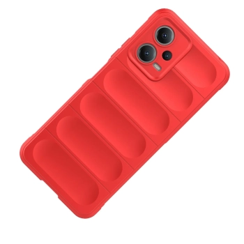  Etui elastyczny pokrowiec do Xiaomi Redmi Note 12 5G / Poco X5 5G Magic Shield Case czerwony - zdj. dodatkowe 9