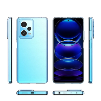  Ultra cienkie etui pokrowiec 0.5mm do Xiaomi Xiaomi Redmi Note 12 Pro+ Ultra Clear przezroczyste - zdj. dodatkowe 5