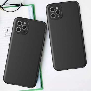  Cienki silikonowy pokrowiec etui do Xiaomi Redmi A2 / Redmi A1 Soft Case czarny - zdj. dodatkowe 4