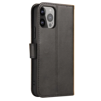  Pokrowiec etui z klapką i portfelem do Xiaomi Redmi Note 12 Magnet Case czarne - zdj. dodatkowe 4