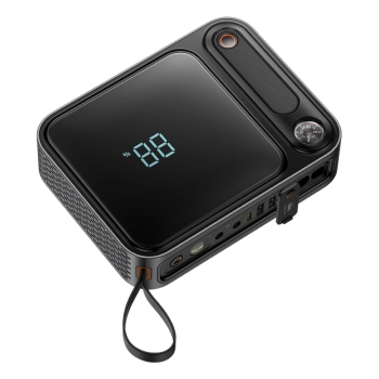  3w1 Powerbank USB USB-C Jump Starter rozruchowy do samochodu 3000A latarka czarny - zdj. dodatkowe 3