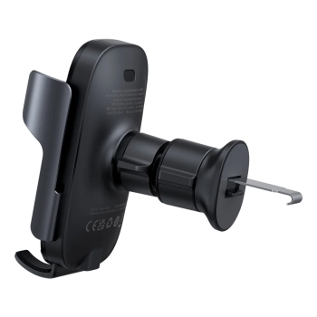  Uchwyt samochodowy na kratkę nawiewu z ładowarką indukcyjną 15W czarny - zdj. dodatkowe 7