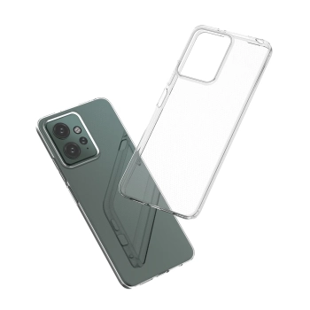  Etui silikonowe pokrowies do Xiaomi Redmi 12 Ultra Clear przezroczyste - zdj. dodatkowe 4