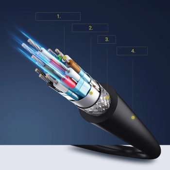  Kabel przewód DisplayPort 4K 30Hz 5m czarny - zdj. dodatkowe 6