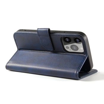  Pokrowiec etui z klapką i portfelem do Samsung S24 Magnet Case niebieskie - zdj. dodatkowe 2