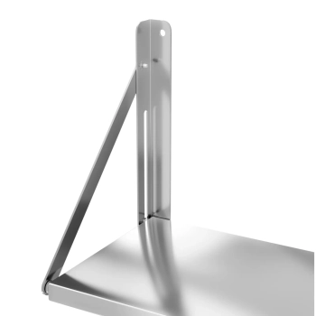  Półka ścienna gastronomiczna składana ze stali nierdzewnej do 40 kg 60 x 30 cm - zdj. dodatkowe 3