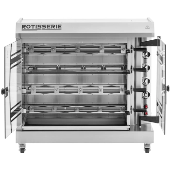  Rożen elektryczny na 4-6 kurczaków 4 poziomy 8000 W 400 V - zdj. dodatkowe 1