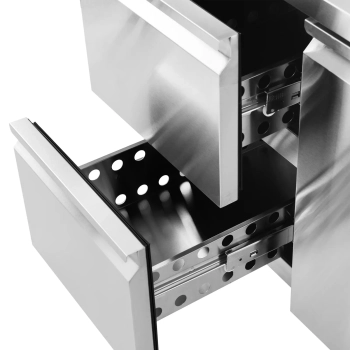  Stół chłodniczy z blatem roboczym 2 komory 2 szuflady -2-10 C 417 l 275 W - zdj. dodatkowe 2