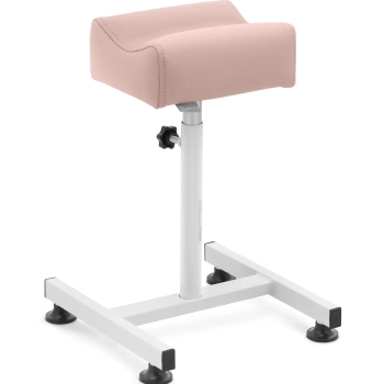  Podnóżek kosmetyczny do pedicure 24 x 22 cm wys. 47-67 cm - pudrowy róż - zdj. dodatkowe 1
