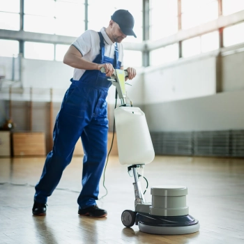  Szorowarka elektryczna maszyna do czyszczenia podłóg 42 cm 12.4 l 1100 W - zdj. dodatkowe 4