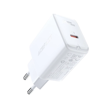  Szybka ładowarka sieciowa USB-C 20W Power Delivery biały - zdj. dodatkowe 1