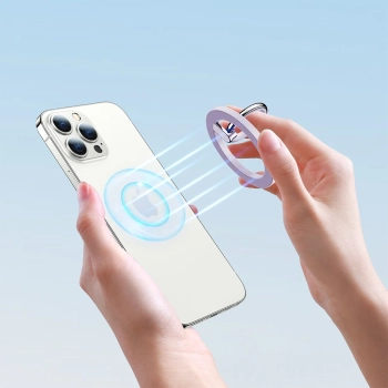  Magnetyczny uchwyt na telefon na palec MagSafe fioletowy - zdj. dodatkowe 2