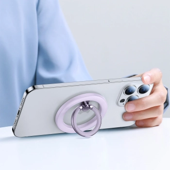  Magnetyczny uchwyt na telefon na palec MagSafe fioletowy - zdj. dodatkowe 5