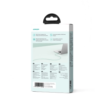  Kabel przewód USB-C 60W szybki transfer Multi-Color Series 1m zielony - zdj. dodatkowe 3