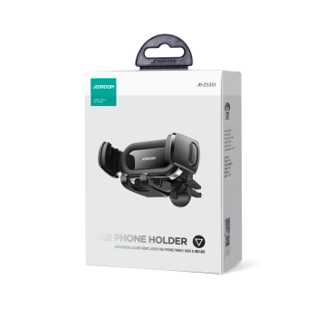  Uchwyt zaciskowy do telefonu na kratkę nawiewu srebrny - zdj. dodatkowe 5