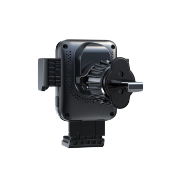  Uchwyt samochodowy do kratki nawiewu na telefon z ładowaniem bezprzewodowym czarny - zdj. dodatkowe 2