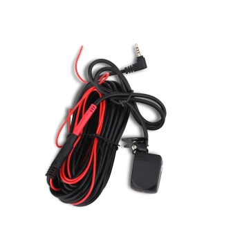  Wideorejestrator samochodowy Full HD G-sensor LCD z kamerą cofania beżowy - zdj. dodatkowe 1