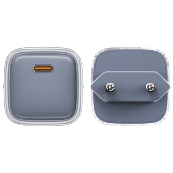  Ładowarka sieciowa z wyświetlaczem PD 30W GaN3 USB-C szara - zdj. dodatkowe 3