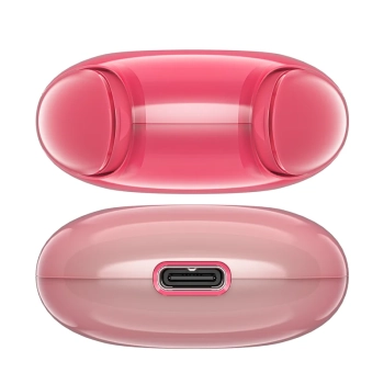  Słuchawki bezprzewodowe T9 Bluetooth 5.3 douszne USB-C czerwone - zdj. dodatkowe 4