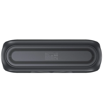  Głośnik bezprzewodowy do karaoke 200W z 2 mikrofonami USB-C czarny - zdj. dodatkowe 6