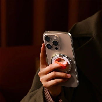  Magnetyczny uchwyt na telefon MagSafe ring na palec pomarańczowy - zdj. dodatkowe 10