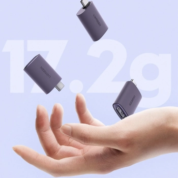  Adapter przejściówka obrazu Video USB-C na HDMI 4K szary - zdj. dodatkowe 9