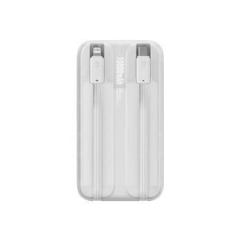  Powerbank z wyświetlaczem 10000mAh 22.5W Comet Series + kabel USB-A - USB-C 0.3m biały - zdj. dodatkowe 2