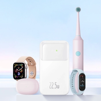  Powerbank z wyświetlaczem 10000mAh 22.5W Comet Series + kabel USB-A - USB-C 0.3m biały - zdj. dodatkowe 8